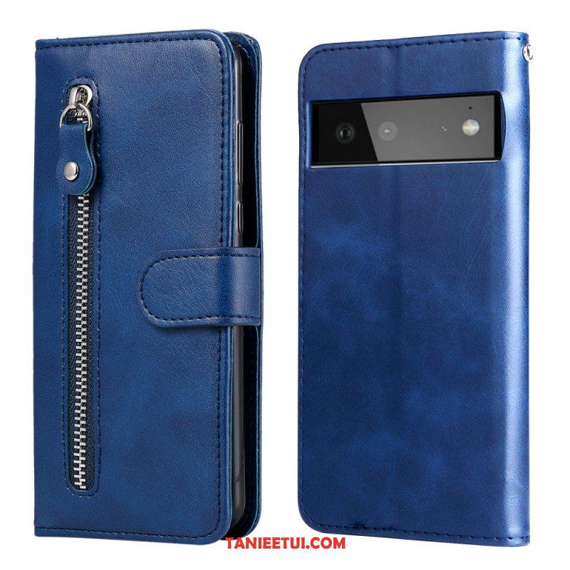 Etui Folio do Google Pixel 6 Zabytkowa Portmonetka