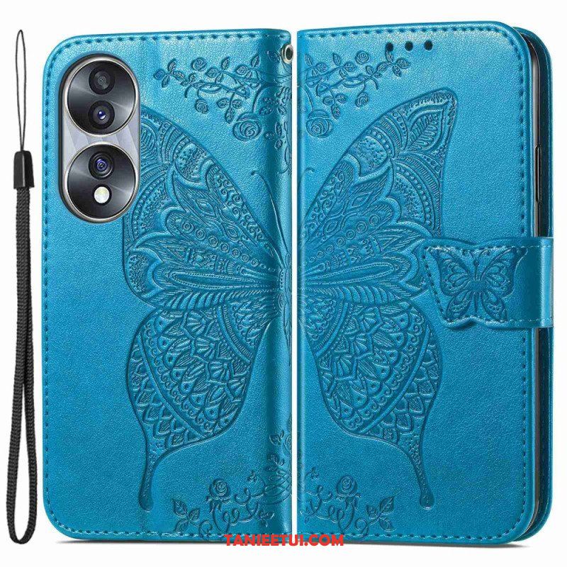 Etui Folio do Honor 70 Barokowy Motyl