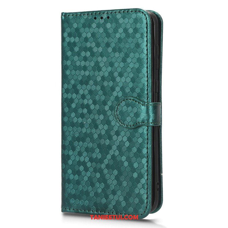 Etui Folio do Huawei P60 Pro z Łańcuch Wzór 3d Z Paskiem