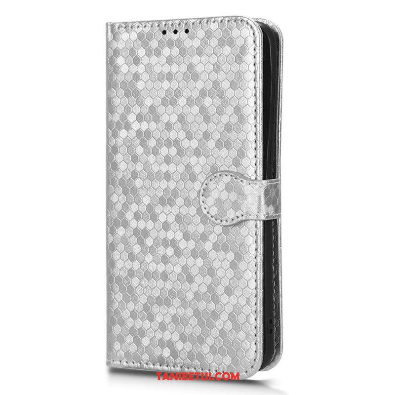 Etui Folio do Huawei P60 Pro z Łańcuch Wzór 3d Z Paskiem