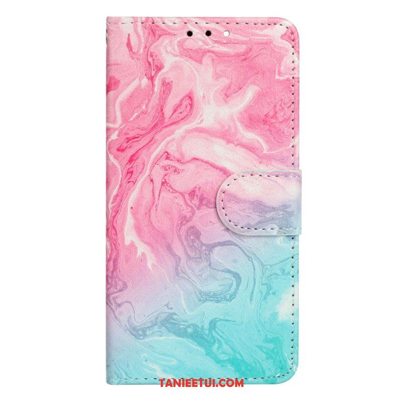 Etui Folio do Moto G73 5G Marmur