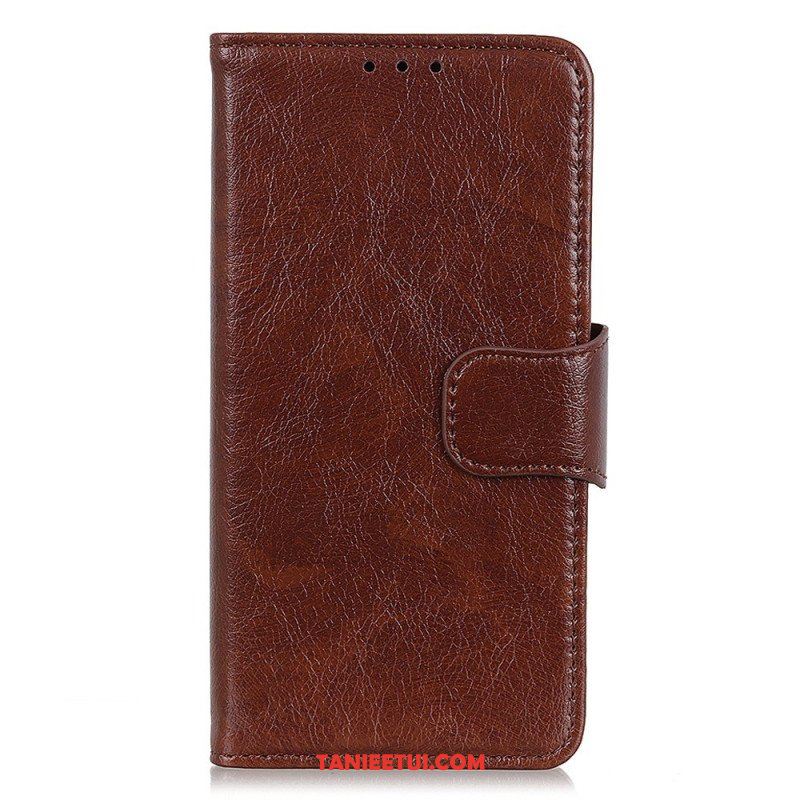 Etui Folio do OnePlus 10T 5G Dwoina Skóry Nappa