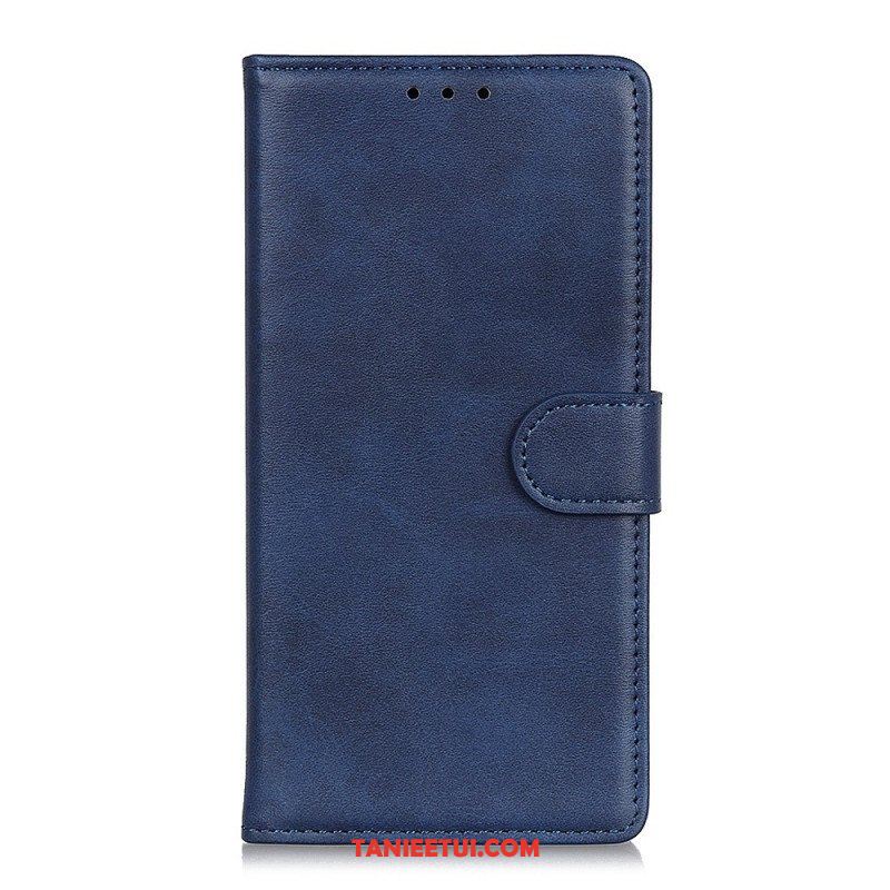 Etui Folio do OnePlus 10T 5G Matowa Sztuczna Skóra