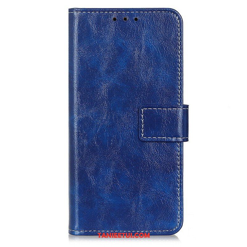 Etui Folio do OnePlus Nord 2 5G Błyszczące I Widoczne Szwy