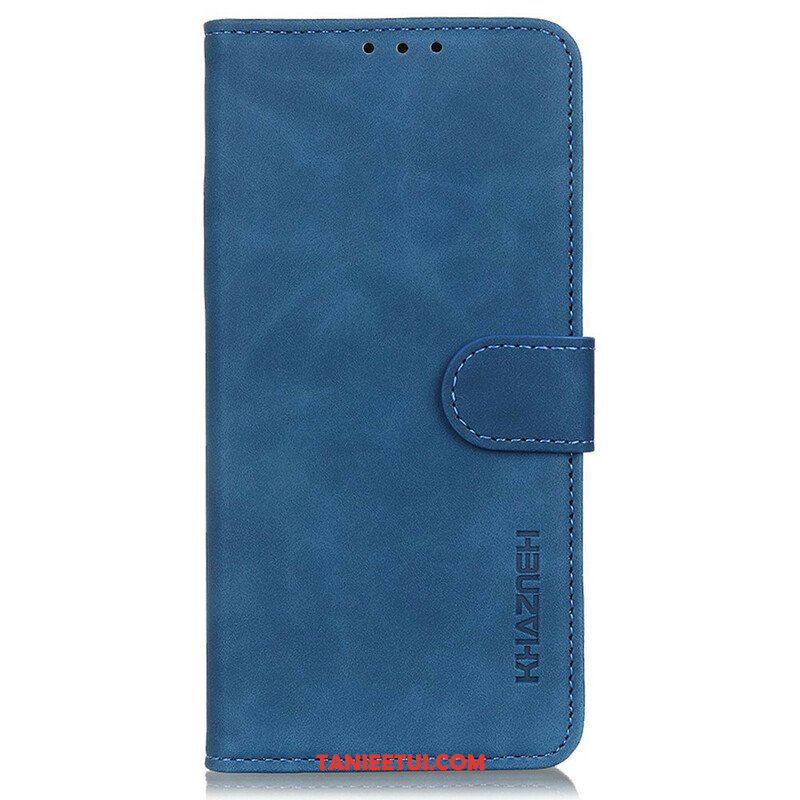 Etui Folio do OnePlus Nord 2 5G Matowy Efekt Skóry Vintage Khazneh