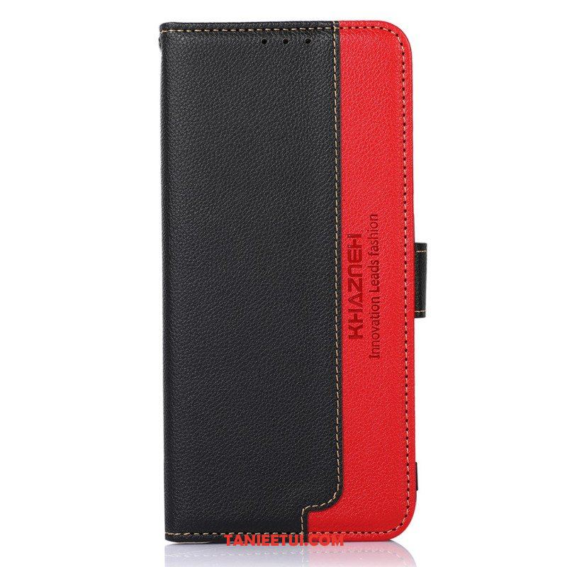 Etui Folio do OnePlus Nord CE 2 5G Dwukolorowy Kazneh