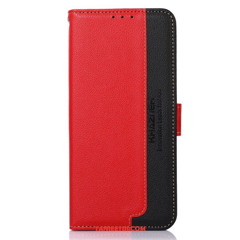 Etui Folio do OnePlus Nord CE 2 5G Dwukolorowy Kazneh