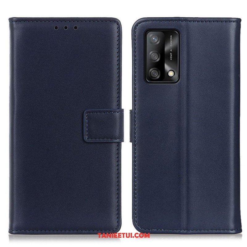 Etui Folio do Oppo A74 4G Zwykła Sztuczna Skóra