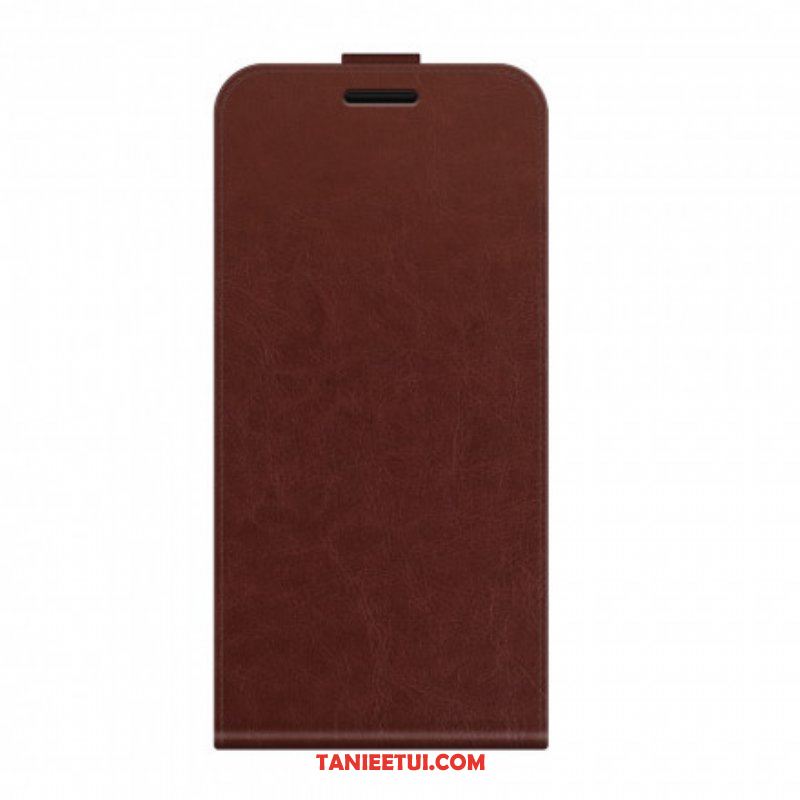 Etui Folio do Oppo A94 5G Skórzany Futerał Pionowa Klapa Z Efektem Skóry