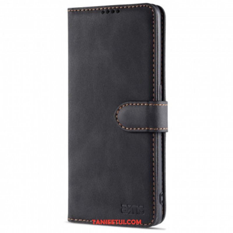 Etui Folio do Oppo Reno 6 5G Azns Couture Z Efektem Skóry