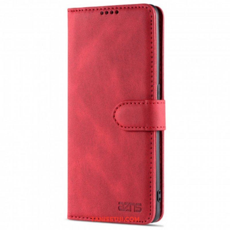 Etui Folio do Oppo Reno 6 5G Azns Couture Z Efektem Skóry