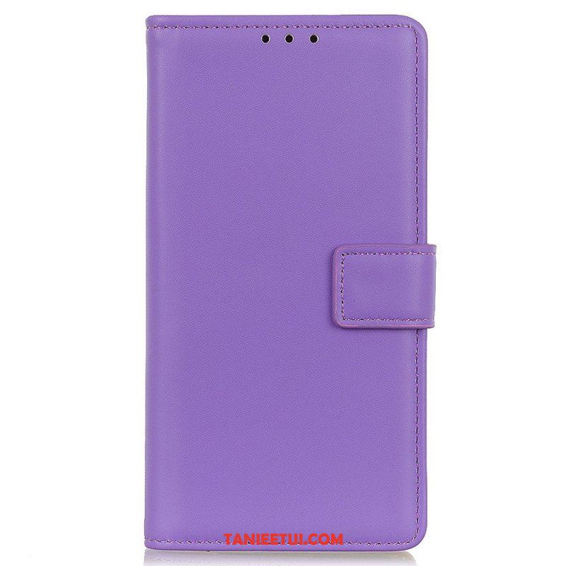 Etui Folio do Oppo Reno 7 Zwykła Sztuczna Skóra