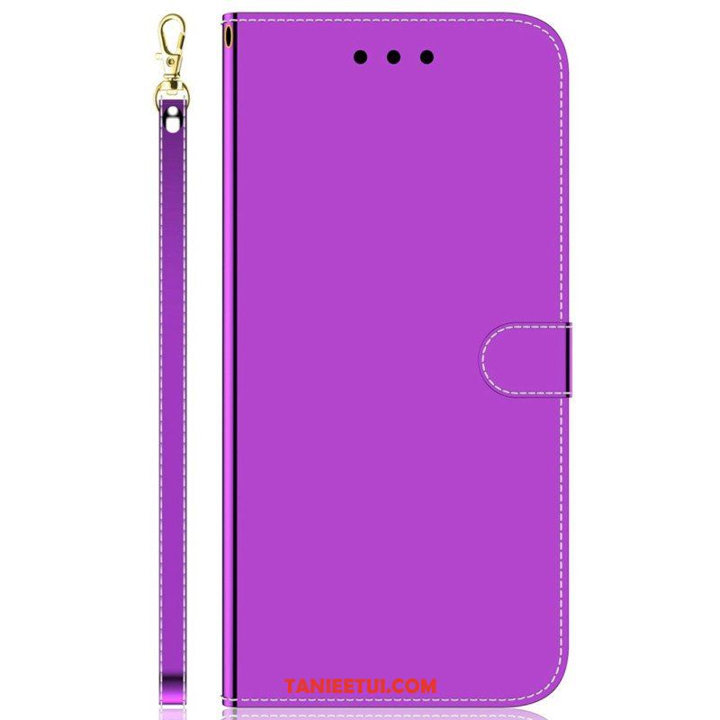 Etui Folio do Oppo Reno 8 Lustro I Smycz