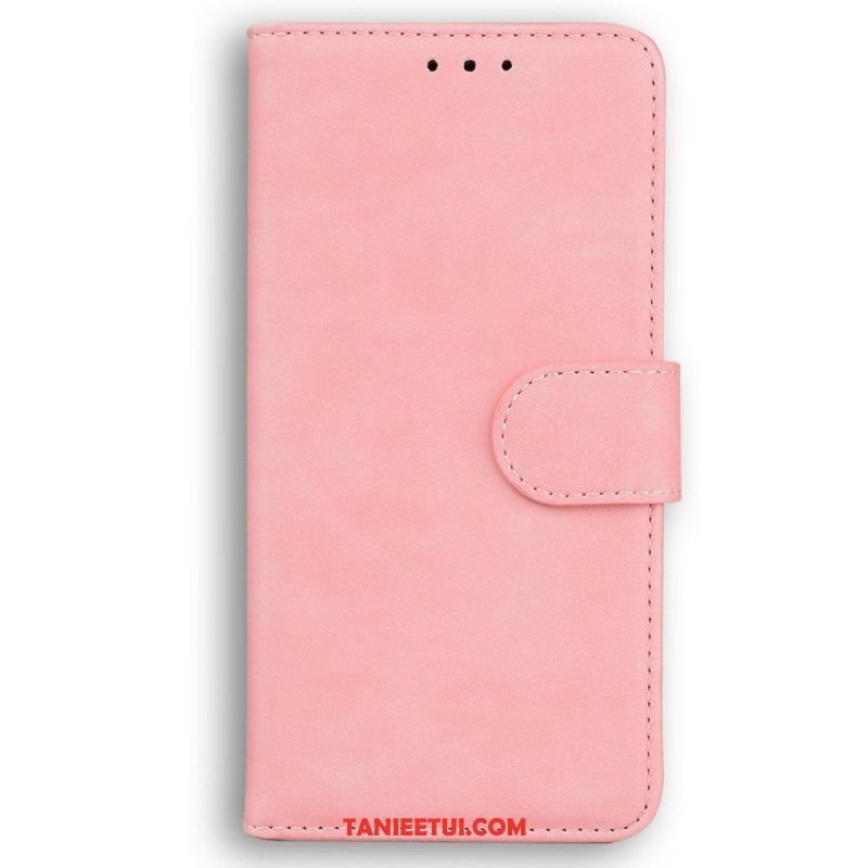 Etui Folio do Oppo Reno 8 Pro Skórzany Efekt Couture