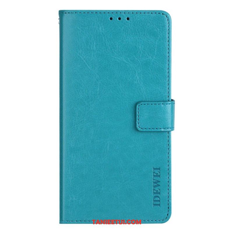 Etui Folio do Poco X4 Pro 5G Imitacja Skóry Idewei