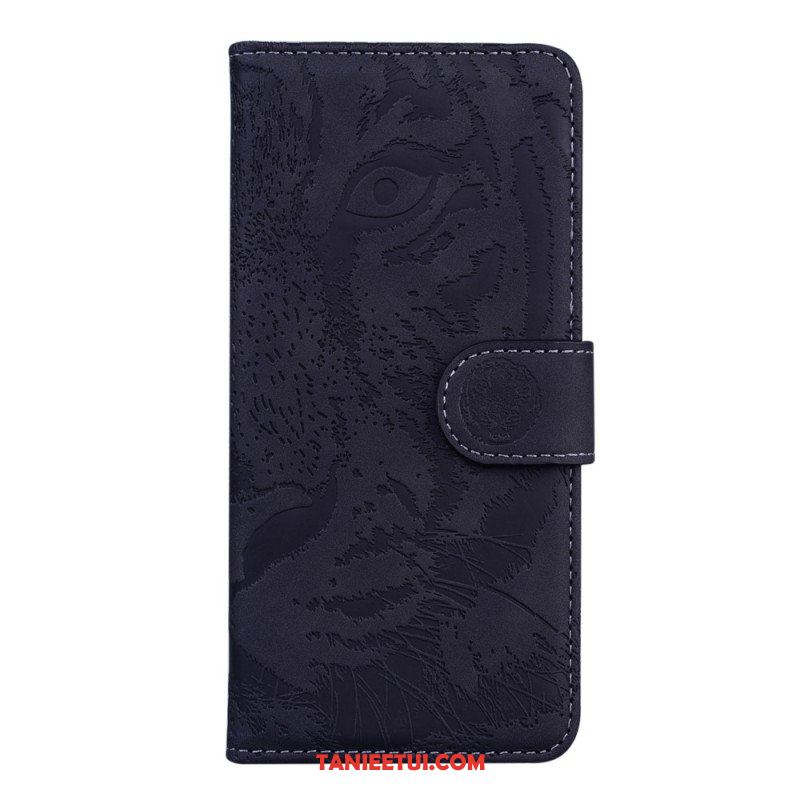 Etui Folio do Poco X4 Pro 5G Nadruk Tygrysa