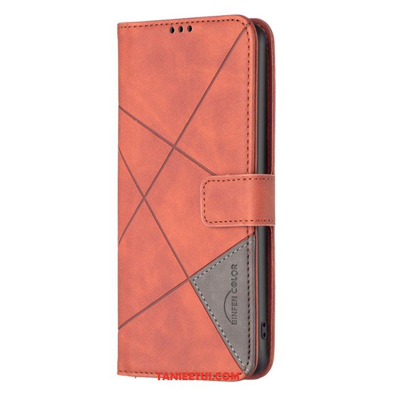 Etui Folio do Poco X5 5G Binfen Kolor Diamenty