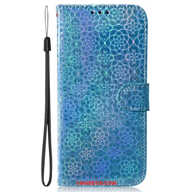 Etui Folio do Poco X5 5G Styl Dyskotekowy