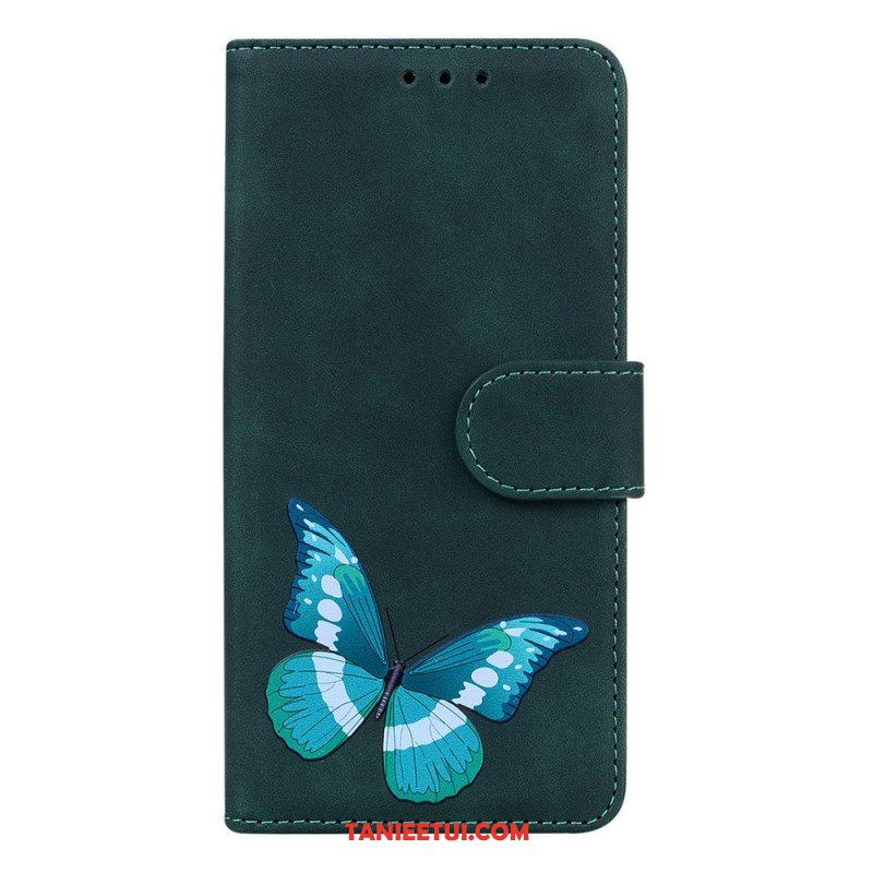 Etui Folio do Realme GT Neo 3 Wzór Motyla