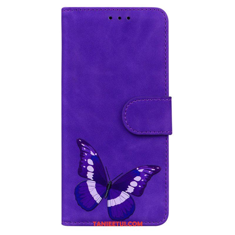 Etui Folio do Realme GT Neo 3 Wzór Motyla