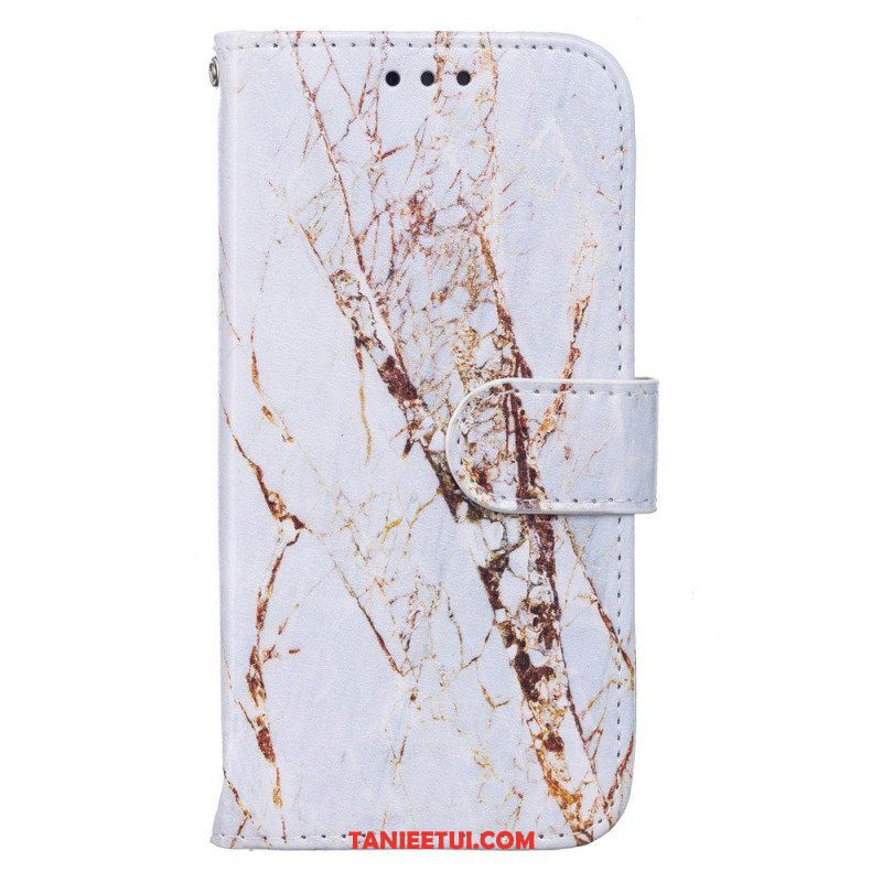 Etui Folio do Samsung Galaxy A13 5G / A04s Intensywny Marmur