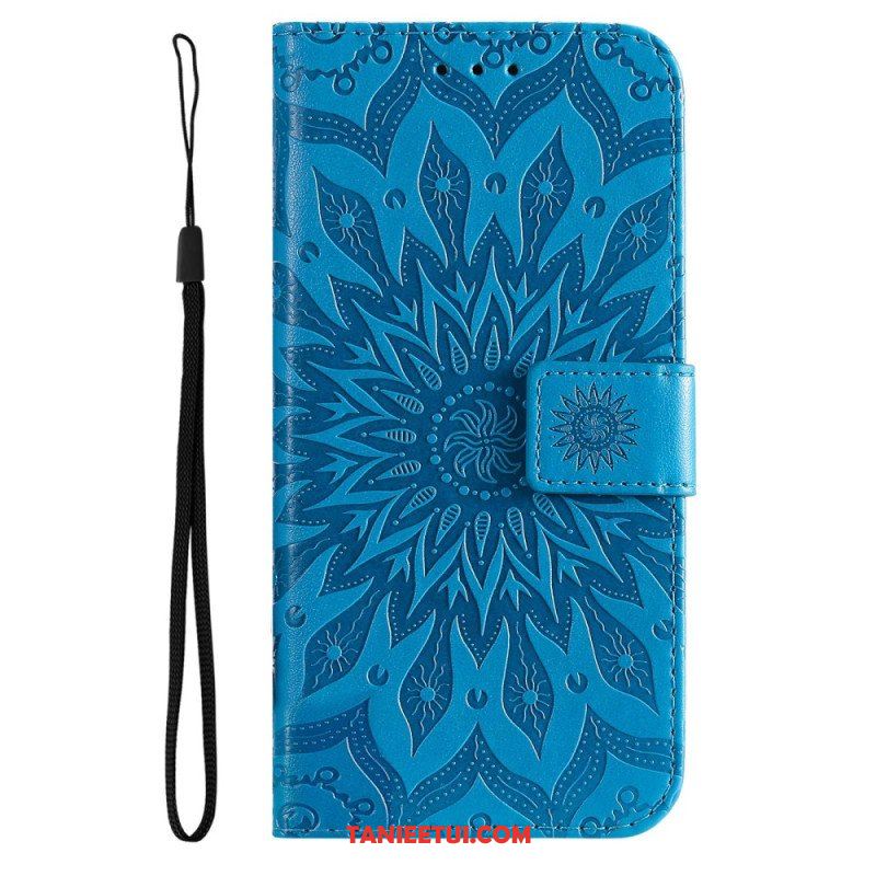 Etui Folio do Samsung Galaxy A14 / A14 5G Mandala Sun Ze Smyczą