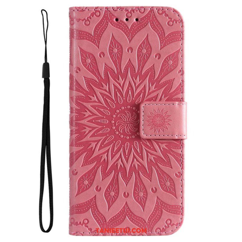 Etui Folio do Samsung Galaxy A14 / A14 5G Mandala Sun Ze Smyczą