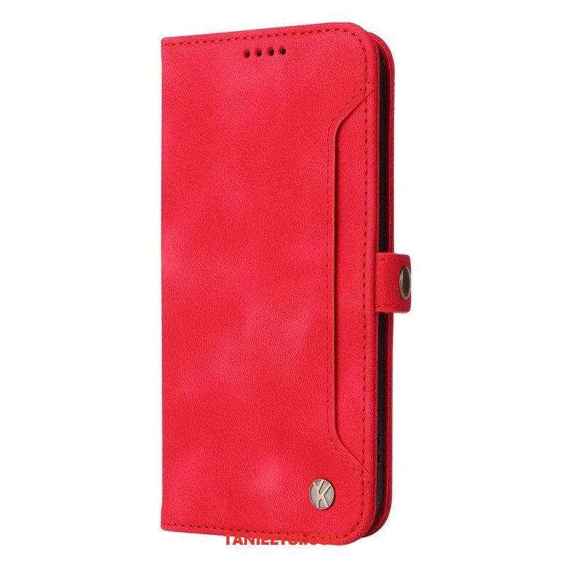 Etui Folio do Samsung Galaxy A14 / A14 5G Posiadacz Karty Z Przodu