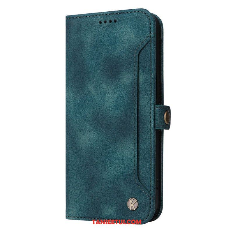 Etui Folio do Samsung Galaxy A14 / A14 5G Posiadacz Karty Z Przodu