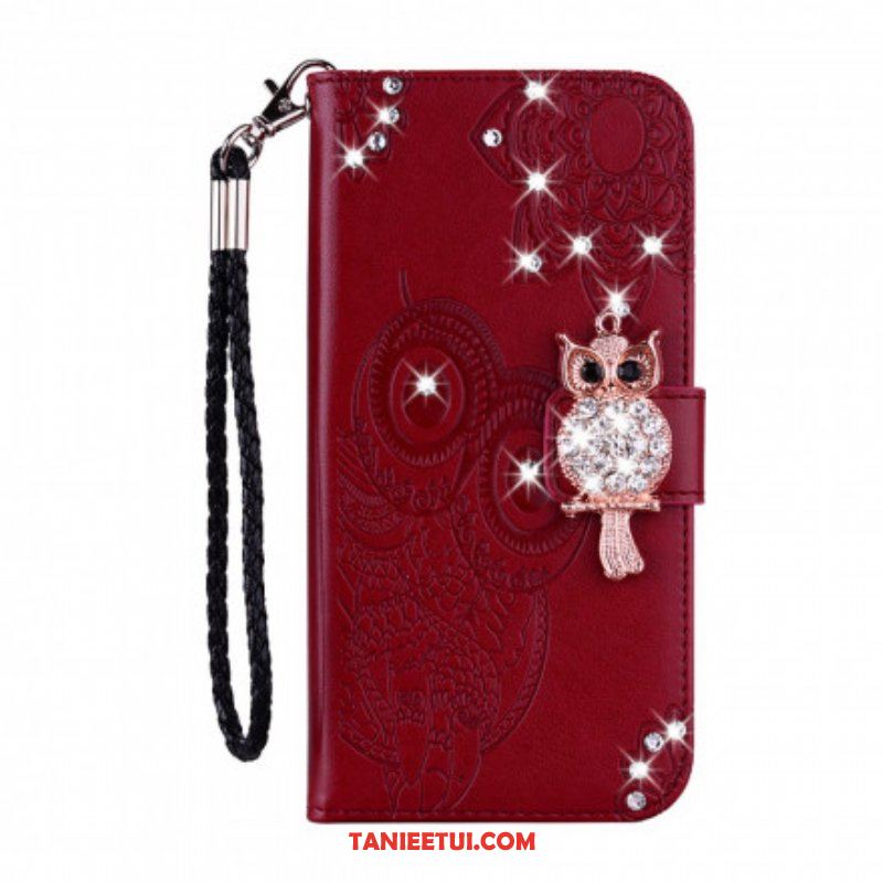 Etui Folio do Samsung Galaxy A52 4G / A52 5G / A52s 5G Sowa Mandala I Urok