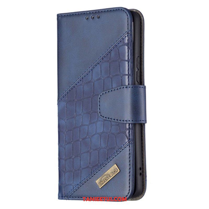 Etui Folio do Samsung Galaxy A53 5G Kolor Skóry Krokodyla Binfen