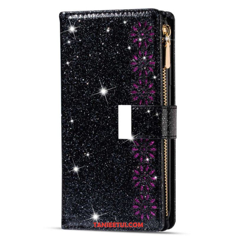 Etui Folio do Samsung Galaxy A54 5G Portfel Cekinowy Portfel