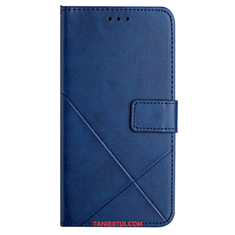 Etui Folio do Samsung Galaxy A54 5G Stylowe Skórzane Linie