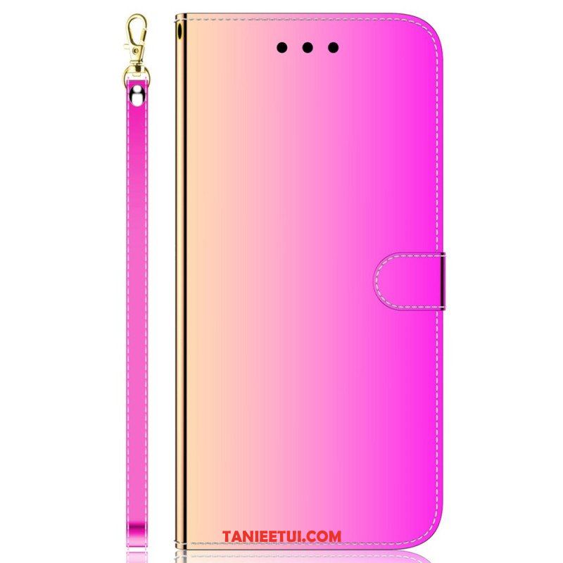 Etui Folio do Samsung Galaxy M13 Lustro I Smycz