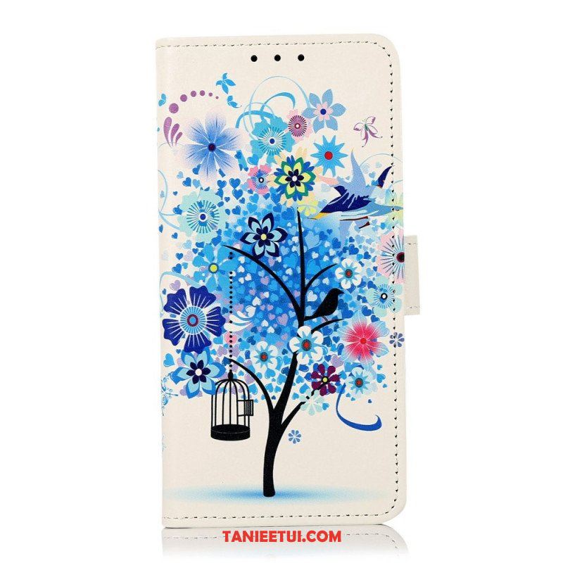 Etui Folio do Samsung Galaxy M23 5G Kwitnące Drzewo