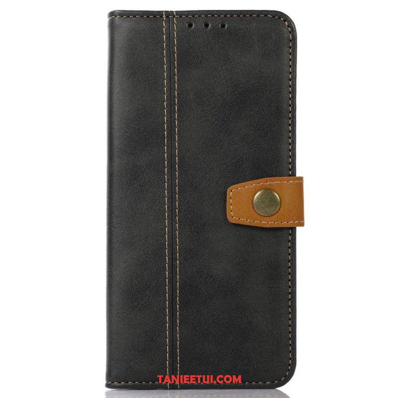 Etui Folio do Samsung Galaxy M23 5G Taśma Tapicerska