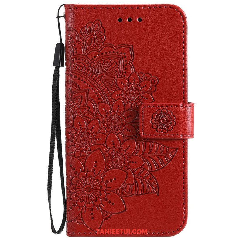 Etui Folio do Samsung Galaxy M32 Kwiatowa Mandala