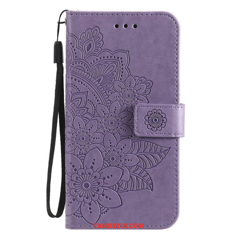 Etui Folio do Samsung Galaxy M32 Kwiatowa Mandala