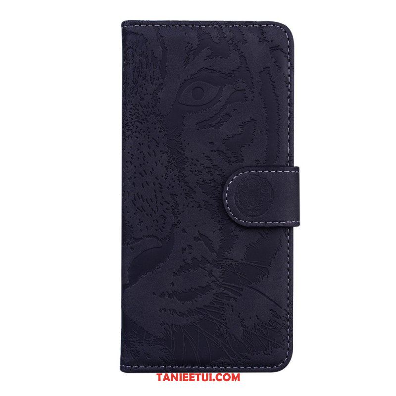 Etui Folio do Samsung Galaxy M32 Nadruk Twarzy Tygrysa