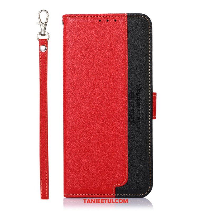 Etui Folio do Samsung Galaxy M32 Rfid Khazneh W Stylu Liczi