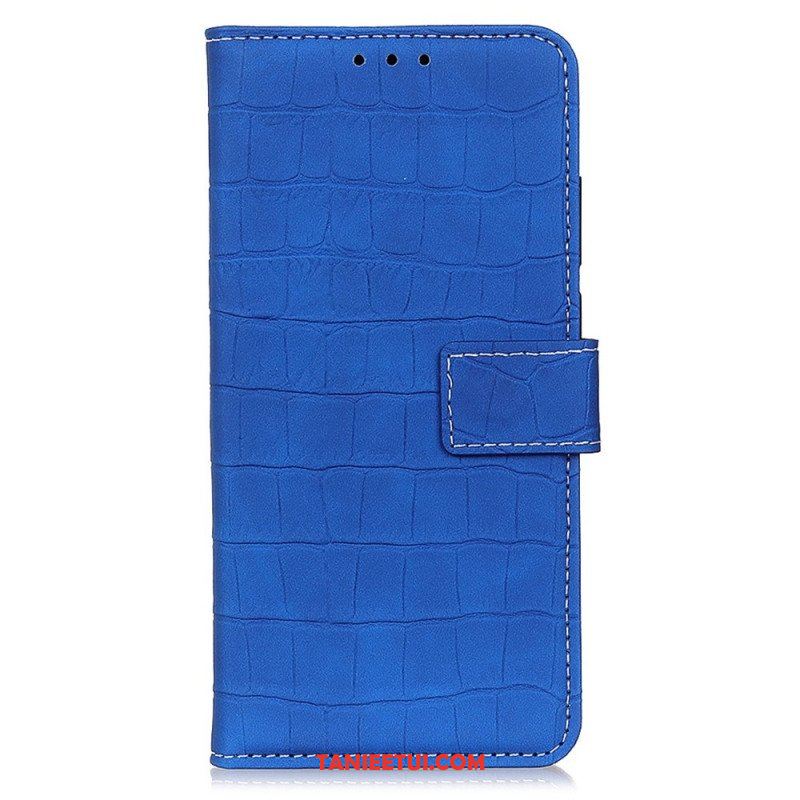 Etui Folio do Samsung Galaxy M33 5G Efekt Skóry Krokodyla