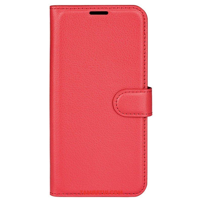 Etui Folio do Samsung Galaxy M33 5G Styl Skóry Liczi