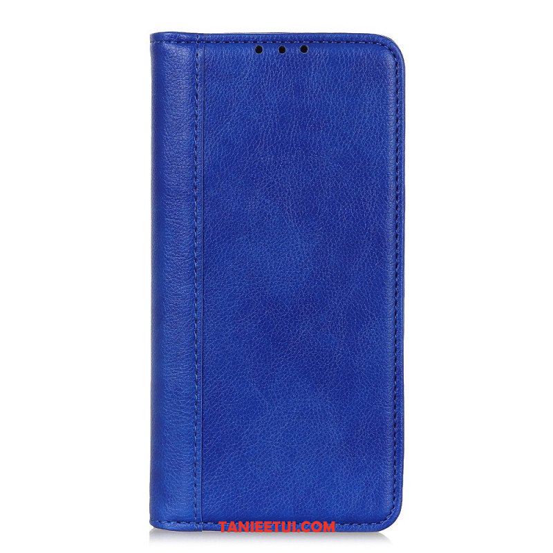 Etui Folio do Samsung Galaxy M52 5G Pleciona Skóra