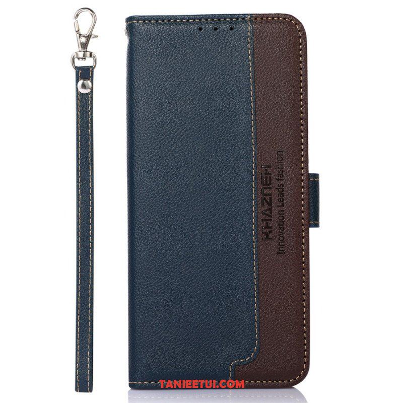 Etui Folio do Samsung Galaxy M52 5G Rfid Khazneh W Stylu Liczi