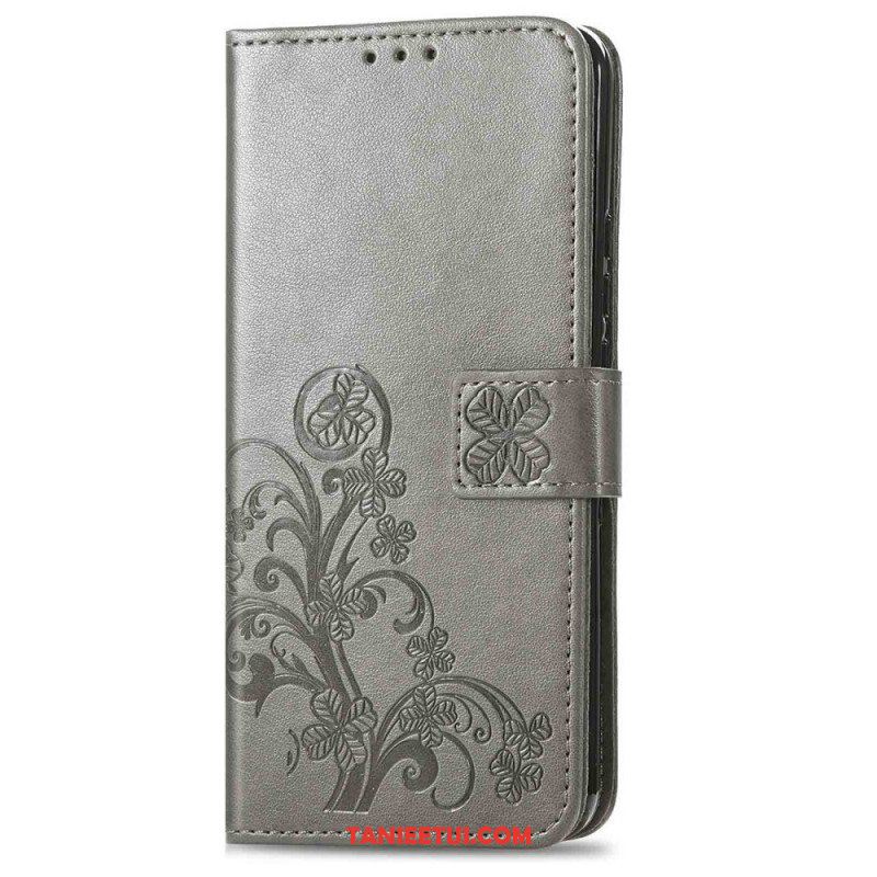 Etui Folio do Samsung Galaxy M53 5G Czterolistna Koniczyna