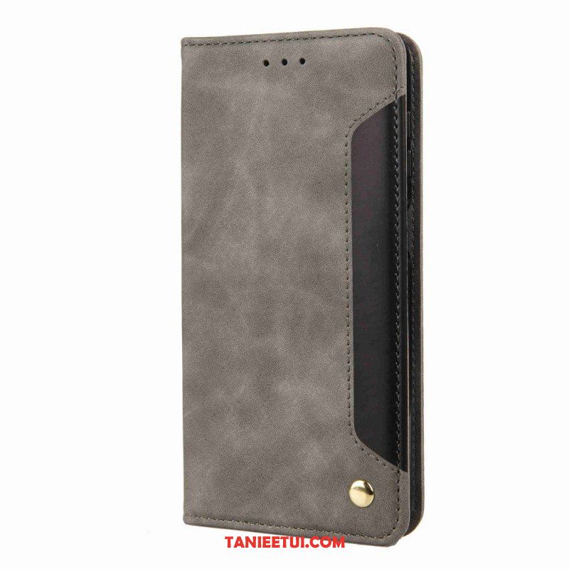 Etui Folio do Samsung Galaxy M53 5G Dwukolorowa Elegancja