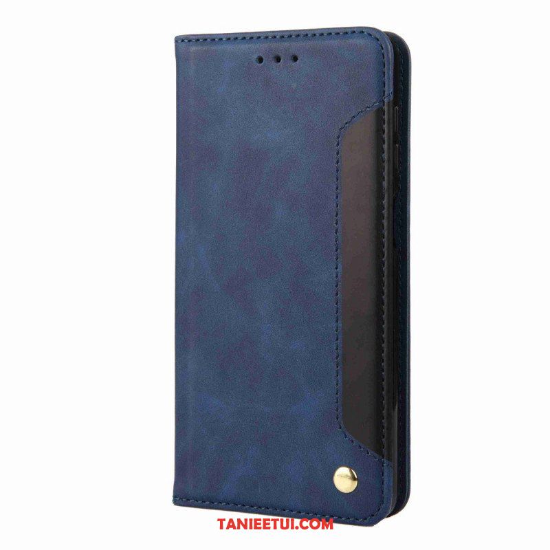 Etui Folio do Samsung Galaxy M53 5G Dwukolorowa Elegancja