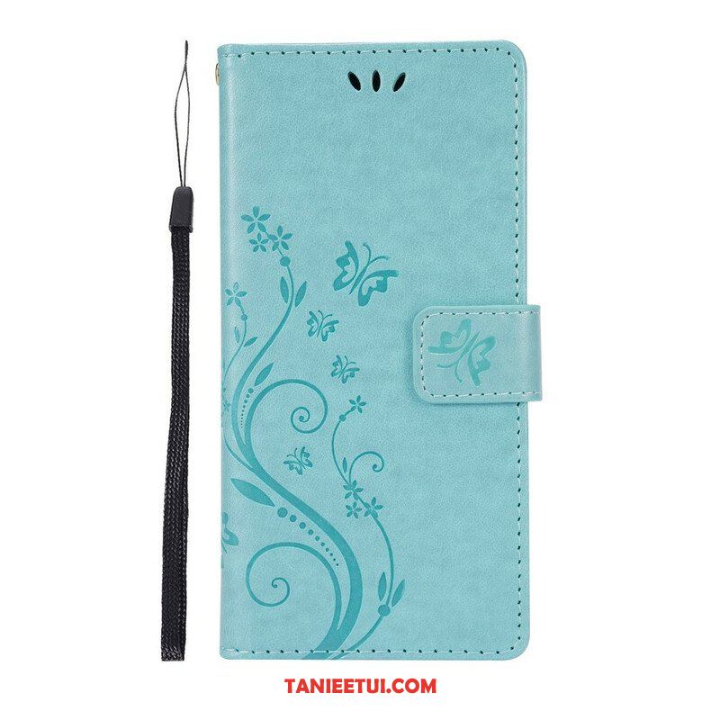 Etui Folio do Samsung Galaxy S21 5G Motyle Na Wietrze