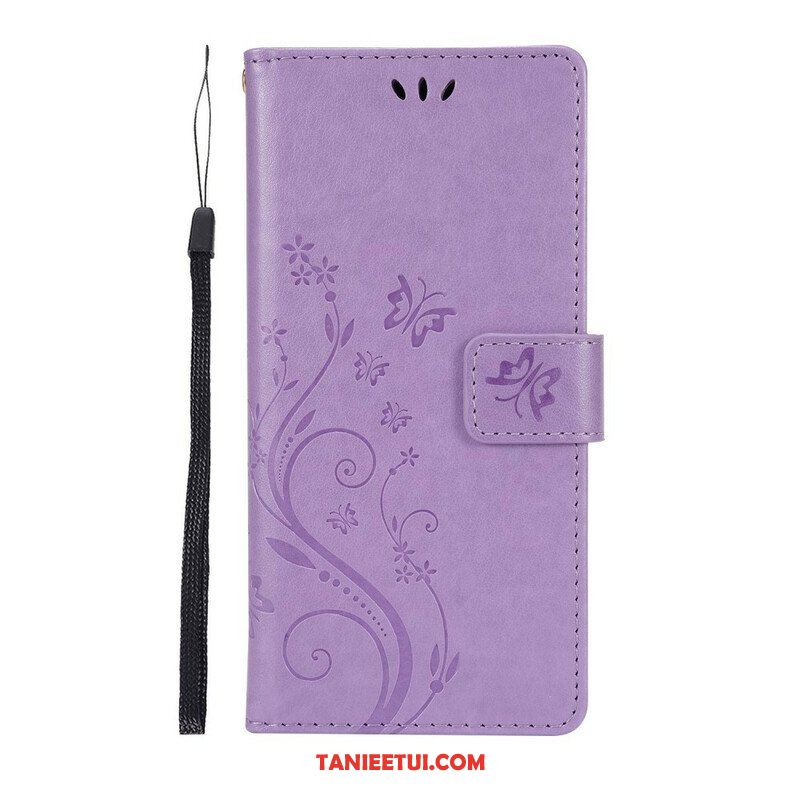 Etui Folio do Samsung Galaxy S21 5G Motyle Na Wietrze