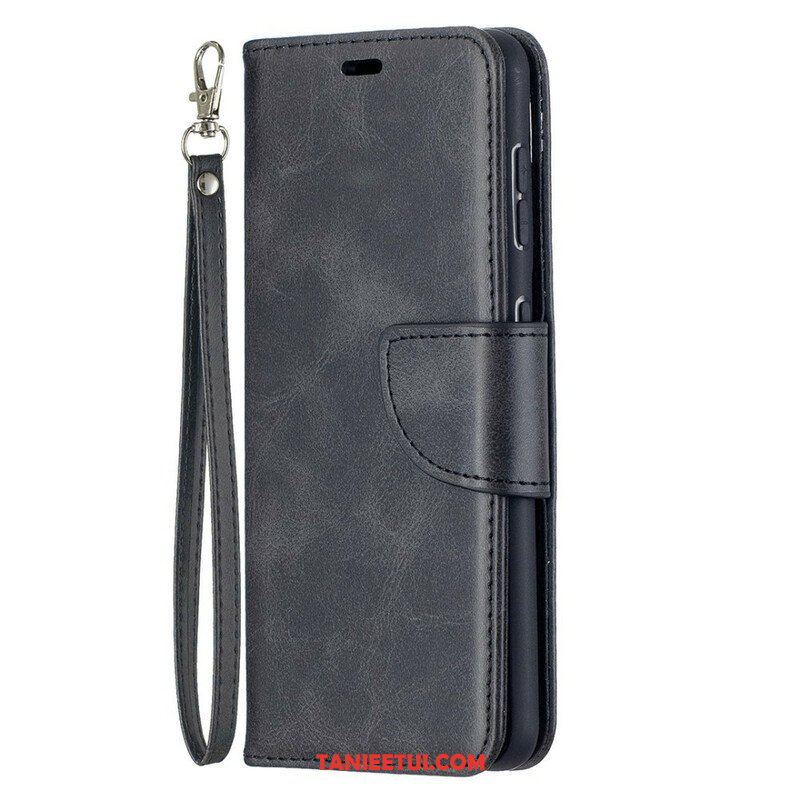 Etui Folio do Samsung Galaxy S21 5G Skórzany Futerał Gładka Klapa Ukośna